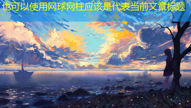 网球网柱应该是